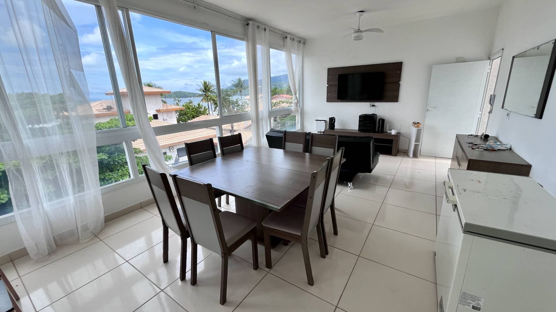 Apartamento com 4 dorms, Praia do Sapê, Ubatuba - Apartamento em Sapê, Ubatuba - à venda - Claudia Mar LTDA