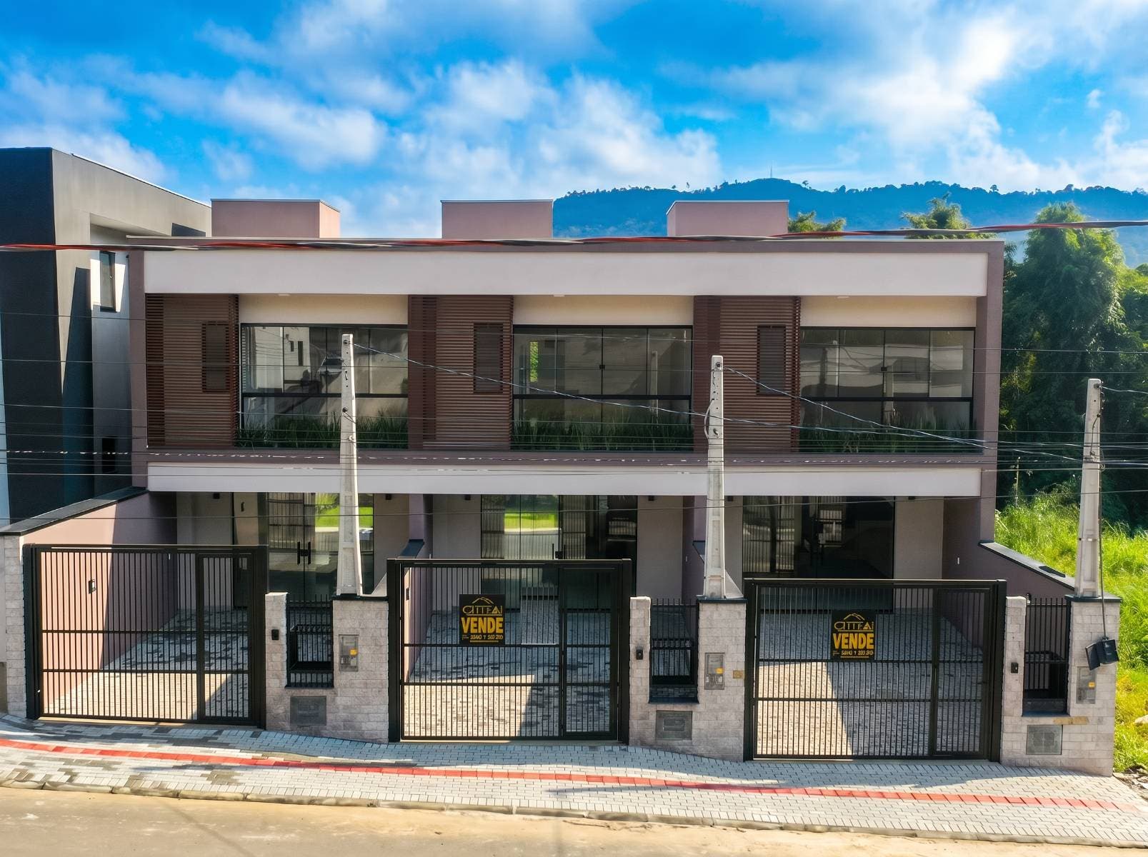 Sobrado Geminado - Venda - 03 dormitórios - 130m2 - Loteamento Império do Sol - Residencial Vista Verde - Budag - Rio do Sul - Casa Geminada - Sobrado em Budag, Rio do Sul - à venda - Cifra Imóveis e Empreendimentos Imobiliários