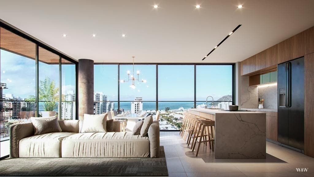 Apartamento diferenciado com 125 m² no Residencial Dusseldorf na Praia Brava de Itajaí - Apartamento em Praia Brava, Itajaí - à venda - IMOBILIÁRIA GUILHERME LTDA