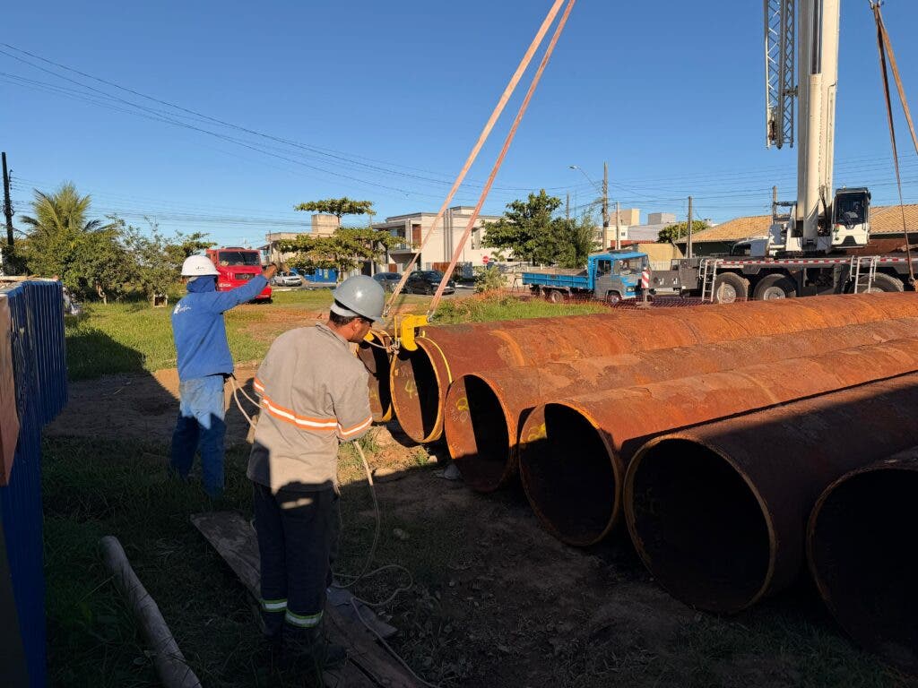 Imagens divulgadas pela Prefeitura de Navegantes
