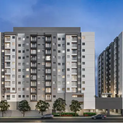 Tee Marajoara | Construtora Econ | Construção | 37 metros | 02 dormitórios | com varanda | sem vaga - Apartamento em Santo Amaro, São Paulo - à venda - SEGUNDO IMÓVEL