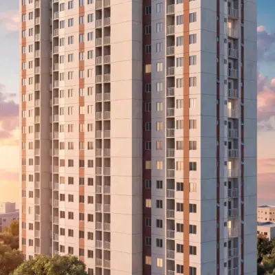 Metrocasa Clube Anália Franco | 27 metros | 01 dormitório | office com varanda - Studios em São Paulo em Vila Regente Feijó, São Paulo - à venda - SEGUNDO IMÓVEL