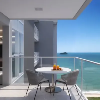 APARTAMENTO EM BALNEÁRIO PIÇARRAS - OCEAN PARK - Apartamento em Itacolomi, Balneário Piçarras - à venda - Brisa Sul Imóveis