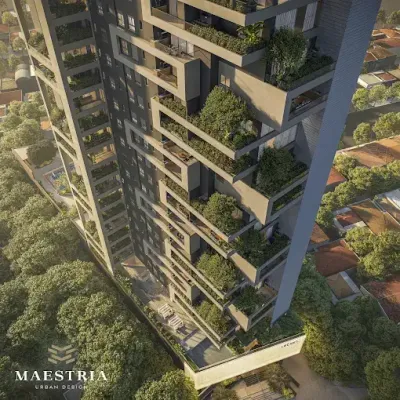 Apato - MAESTRIA URBAN - 3 suítes com 3 vagas - Orla 14 - Apartamento em Graciosa - Orla 14, Palmas - à venda - ALUGAR ADMINISTRAÇÃO DE IMÓVEIS