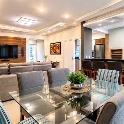 Apartamento com 3 Dormitórios, 1 Suíte, 123 m², aluguel de R$ 6.200 + Taxas - Centro, Balneário Camboriú (SC) - Apartamento em Centro, Balneário Camboriú - para locação - LA FERTILE IMÓVEIS