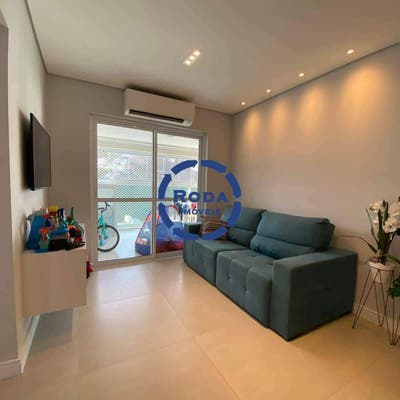 Apartamento com Varanda Gourmet e Lazer Completo na Quadra da Praia ? José Menino, Santos - Apartamento em José Menino, Santos - para locação - A.AYRES IMÓVEIS LTDA