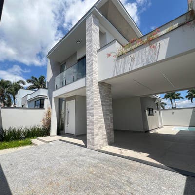 🏡 SOBRADO COM PISCINA | BOSQUE DA MATA – TIJUCAS/SC - Sobrado em Tijucas - à venda - Império do Vale Negócios Imobiliários