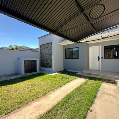 Geminado | Lot. Zurique | Três Rios do Norte | 3 quartos (1 suíte) | 86m² - Casa Geminada em Três Rios do Norte, Jaraguá do Sul - à venda - MACROimoveis.com