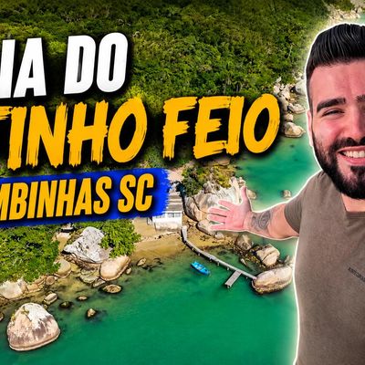 Praia Do Patinho Feio em Bombinhas SC - Um lugar secreto que poucas pessoas conhecem!