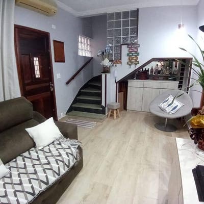 Casa em Condomínio Reformada - Vila Mathias - Santos - Casa de Condomínio em Santos - à venda - A.AYRES IMÓVEIS LTDA