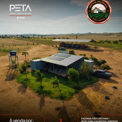 Fazenda São Caetano - BR 401 Bonfim 714 ha - Fazenda em Área Rural, Gleba Tacutu, Bonfim - à venda - PETA SERVICOS IMOBILIARIOS LTDA