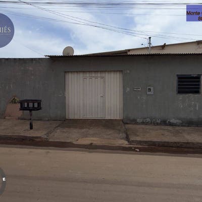 CASA A VENDA NO BAIRRO SANTA RITA - Casa em Santa Rita, Monte Carmelo - à venda - Unijés Negócios Imobiliários LTDA