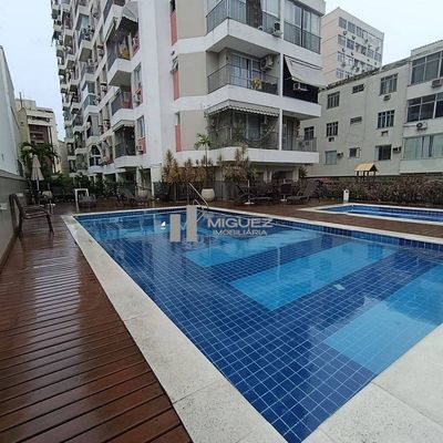 Apartamento para Alugar em Botafogo • Rua São Clemente • 2 Quartos (1 Suíte) • Varanda • Vaga • Lazer - Apartamento em Botafogo, Rio de Janeiro - para locação - MIGUEZ IMOBILIÁRIA