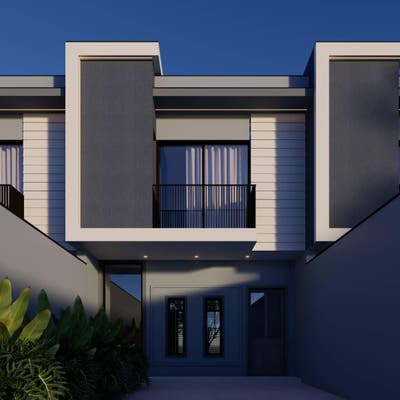 Geminado Duplex | Amizade | 3 quartos (1 suíte) | 137m² - Casa Geminada em Amizade, Jaraguá do Sul - à venda - MACROimoveis.com