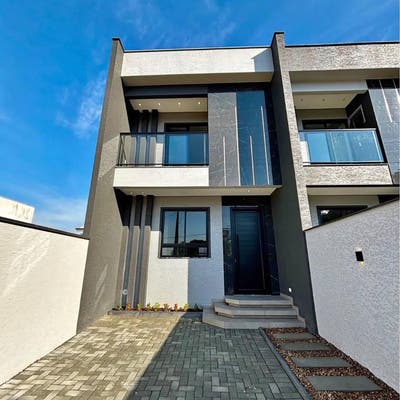 Sobrado Duplex Amizade Guaramirim - Casa em Amizade, Guaramirim - à venda - Guara Imóveis Ltda