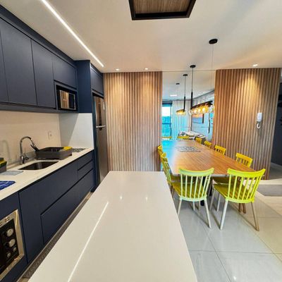 Apartamento 3 Quartos, 2 Vagas, Mobiliado e Equipado - Locação - Praia Brava Itajai/Sc - Apartamento em Praia Brava, Itajaí - para locação - Imóveis na Brava