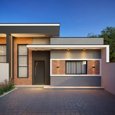 Geminado Térreo | Bananal do Sul (Guaramirim) | 2 quartos (1 suíte) | 73m² - Casa Geminada em Bananal do Sul, Guaramirim - à venda - MACROimoveis.com