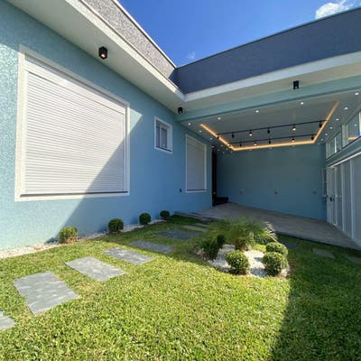 Geminado com Piscina | Estrada Nova | 3 Quartos (1 Suíte) | 170M² - Casa Geminada em Estrada Nova, Jaraguá do Sul - à venda - MACROimoveis.com