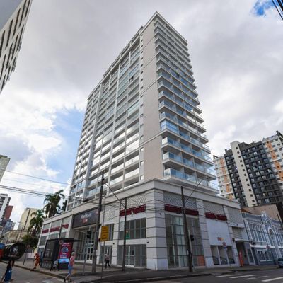 Studio no Centro de Curitiba | Edifício Manhattan Tower - Flat/Loft/Estúdio em Centro, Curitiba - à venda - EXON Imóveis