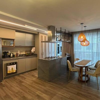 Apto - 1 Suíte + 2 Qts + 2 Vagas - Mobiliado - Centro - Itajaí/SC - Apartamento em Centro, Itajaí - para locação - Denis Alexandre Imóveis