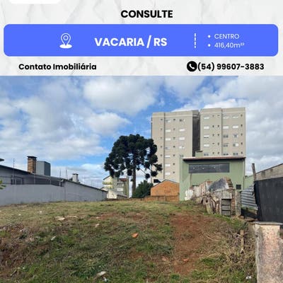 TERRENO À VENDA - Lote/Terreno em Centro, Vacaria - à venda - HB2 NEGOCIOS IMOBILIARIOS LTDA