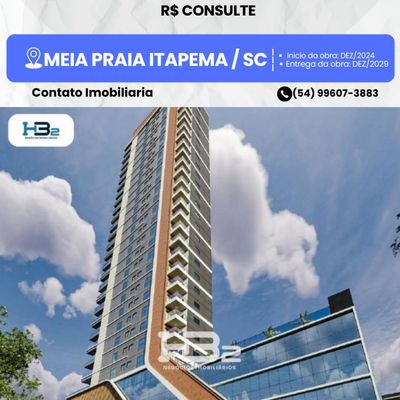 APARTAMENTOS VALE DAS CEREJEIRAS MEIA PRAIA - Apartamento em Meia Praia, Itapema - à venda - HB2 NEGOCIOS IMOBILIARIOS LTDA