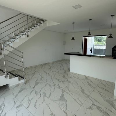 Linda Casa Duplex 3 quartos no Tiradentes em Betim - Duplex em Tiradentes, Betim - à venda - Via M Empreendimentos Imobiliários Ltda