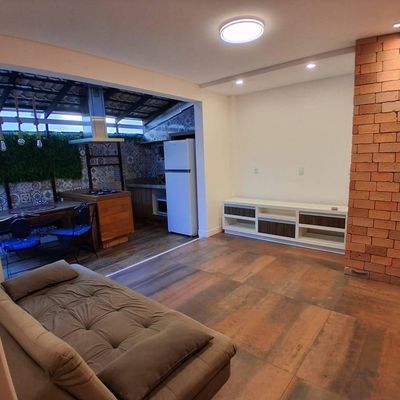Apartamento com 1 Dormitório, 78 m², aluguel de R$ 3.200 + Taxas - Vila Real, Balneário Camboriú (SC) - Apartamento Garden em Vila Real, Balneário Camboriú - para locação - LA FERTILE IMÓVEIS