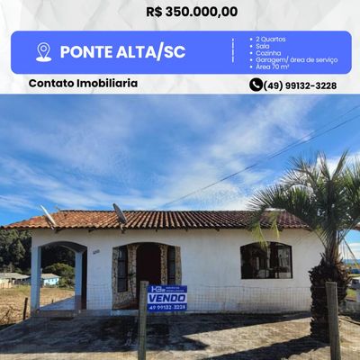 CASA Á VENDA - Casa em Centro, Ponte Alta - à venda - HB2 NEGOCIOS IMOBILIARIOS LTDA