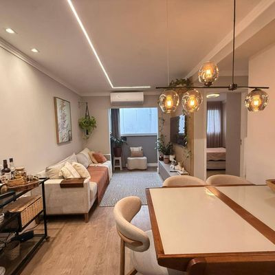 Apartamento mobiliado no bairro Cedro - Apartamento em Cedro, Camboriú - à venda - Roseli Imóveis