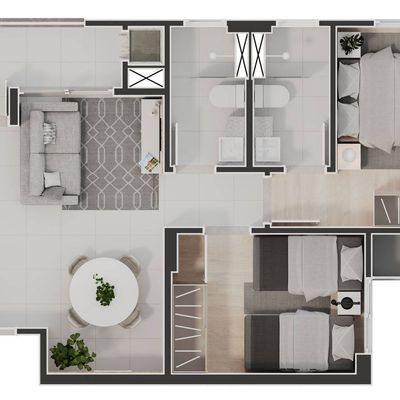 MS JOY Up House (Cordeiros/Itajaí-SC) - Apartamento em Cordeiros, Itajaí - à venda - Fiorin Imóveis