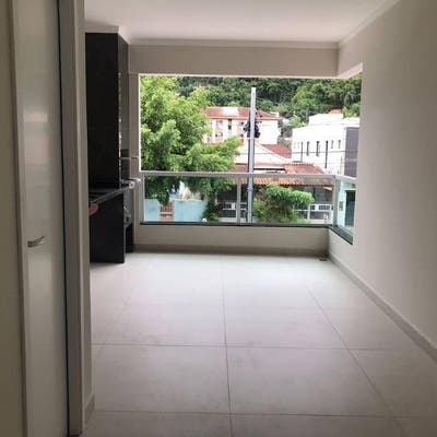 Sobreposta alta nova com 3 suítes e varanda gourmet no Marapé - Casa em Marapé, Santos - à venda - A.AYRES IMÓVEIS LTDA
