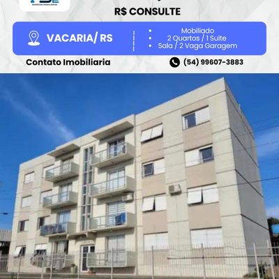 Apartamento com 3 quartos, Gertrudes - Vacaria - Apartamento em Gertrudes, Vacaria - HB2 NEGOCIOS IMOBILIARIOS LTDA