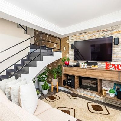 Sobrado com 3 dormitórios à venda, 115 m² por R$ 560.000,00 - Pinheirinho - Curitiba/PR - Sobrado em Pinheirinho, Curitiba - à venda - SCHAEFER IMOVEIS LTDA