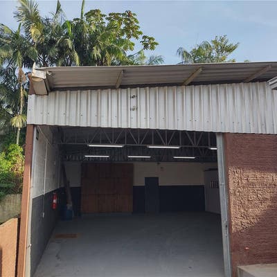 Galpão de Alvenaria com 144 m² - Galpão em Avai, Guaramirim - para locação - Cottage Imóveis ~ Creci 5946J