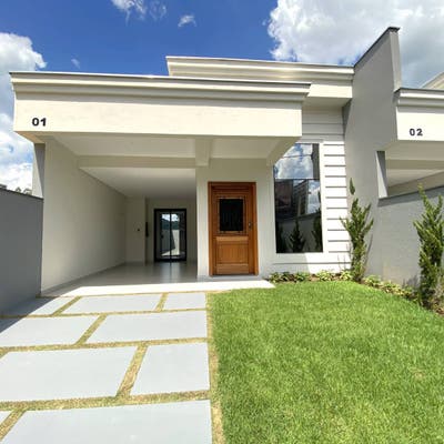 Geminado Térreo | Rio Cerro I | 3 quartos (1 suíte) | 104m² - Casa Geminada em Rio Cerro I, Jaraguá do Sul - à venda - MACROimoveis.com