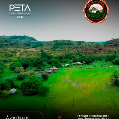Fazenda à Venda, Ereu - Amajari - Fazenda em Centro, Amajari - à venda - PETA SERVICOS IMOBILIARIOS LTDA