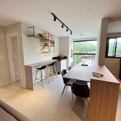 Apartamento Mobiliado com 1 Suíte + 1 Dormitório | Praia Brava - Apartamento em Praia Brava, Itajaí - à venda - TAB Imóveis