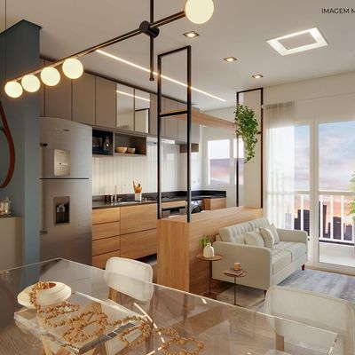 Apartamento 2 quartos, Iracema, Sacada, Elevador Piscina - Apartamento em Jardim da Balsa I, Americana - à venda - Imovibe Imóveis Ltda.