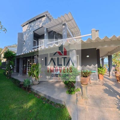 Casa de alto padrão à venda com 4 dormitórios e vista definitiva para o mar em bairro nobre - Casa de Condomínio em Caraguatatuba - à venda - IALTA IMOVEIS LTDA