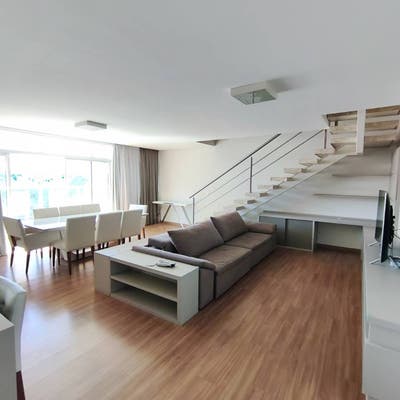Vila Estrela - Edifício Monet - Apartamento Duplex Totalmente Mobiliado com 02 Suítes - Apartamento em Centro, Ponta Grossa - para locação - Oniesko Imóveis