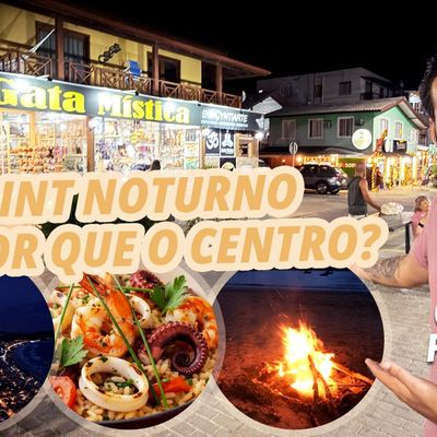 Vida Noturna em Bombinhas SC - Conheça o Centrinho de Canto Grande!