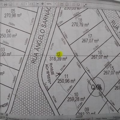 Vendo lote com 318,89m² no residêncial Parque dos Jacarandas - Lote/Terreno em Carlos Germano Naumann, Colatina - à venda - Aloísio Vidal Campostrini