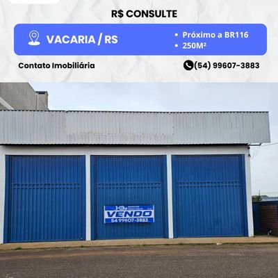 PAVILHÃO COMERCIAL/INDUSTRIAL - Comercial em PARQUE DE RODEIOS, Vacaria - à venda - HB2 NEGOCIOS IMOBILIARIOS LTDA