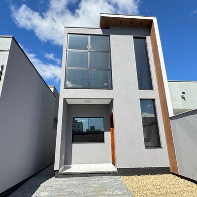 Sobrado alto padrão no Bosque da mata - Duplex em areias, Tijucas - à venda - Império do Vale Negócios Imobiliários