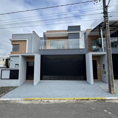 Casa Geminada com 1 Suíte + 2 Quartos na Barra do Rio Cerro - Casa Geminado Duplex em Barra do Rio Cerro, Jaraguá do Sul - à venda - Imobiliária SMART