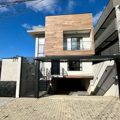 Sobrado com 3 dormitórios à venda, 153 m² por R$ 1.100.000,00 - Portão - Curitiba/PR - Sobrado em Portão, Curitiba - à venda - SCHAEFER IMOVEIS LTDA