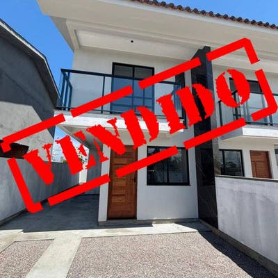 THR6607 - Se você está em busca de um lindo sobrado, Bairro Rio Grande, Loteamento Nova Palhoça, Palhoça/SC. - Sobrado em Rio Grande, Palhoça - à venda - THR IMÓVEIS LTDA