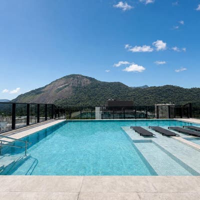 Condomínio Etehe - Via Projetada 5 do paa 12607 - Apartamento em Barra da Tijuca, Rio de Janeiro - para locação - Negrine imobiliária