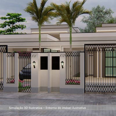 Casa com 3 quartos, Loteamento Parque Aurora - Canelinha - Casa em Loteamento Parque Aurora, Canelinha - à venda - CHRISTIAN RODRIGUES NEGOCIOS IMOBILIARIOS LTDA